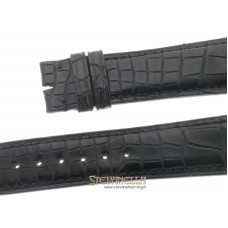 Cinturino IWC nero alligatore XL Portuguese ref. 3714 - 3712 misura 20/18mm nuovo